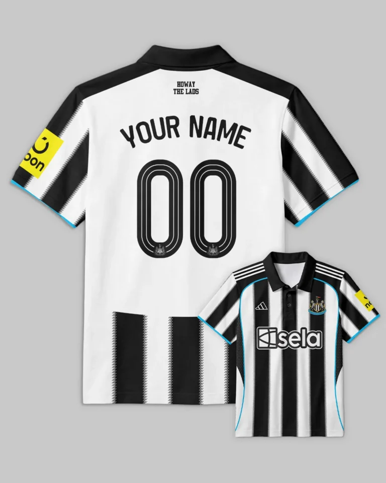 Newcastle United 25/26 Home Kit Polo Shirt All Over Prints - Gift for Newcastle United Fans QTVA2302NEW01-PL