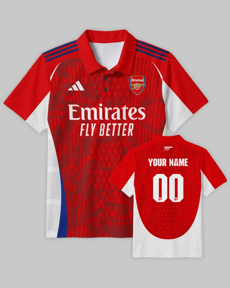 Arsenal Concept Kits Polo Shirt All Over Prints - Gift for Arsenal Fans QTVA3003ARS01-PL