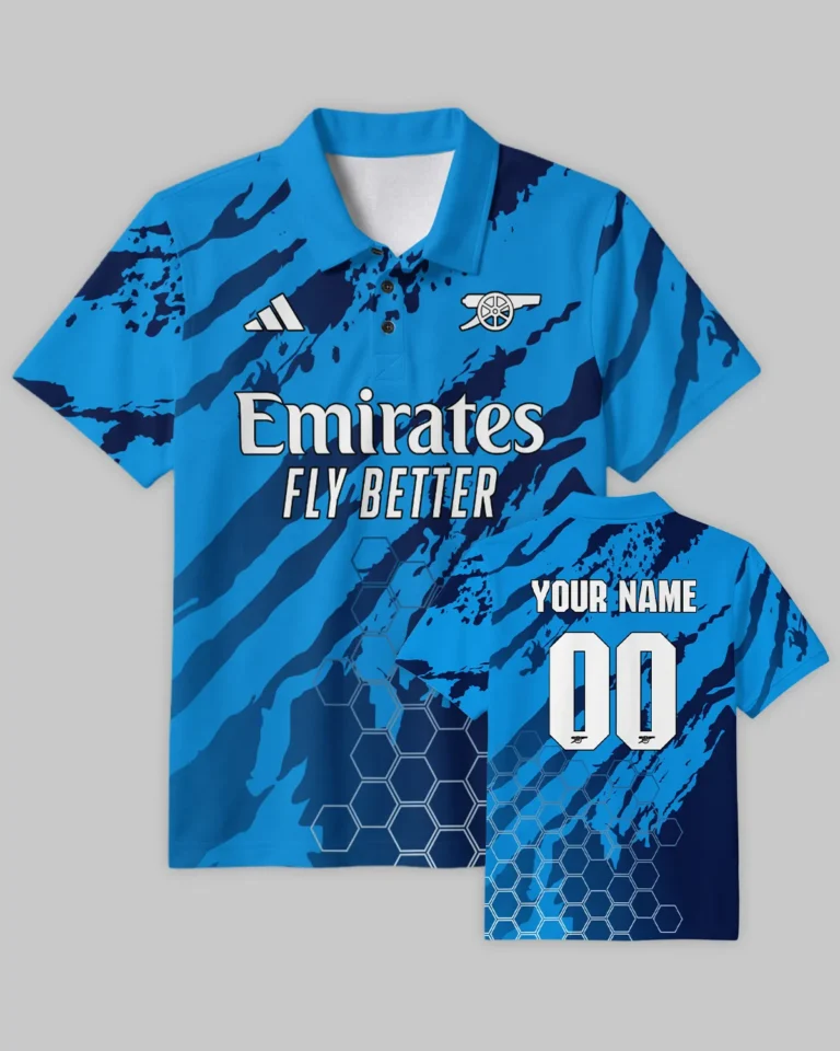 Arsenal Concept Kits Polo Shirt All Over Prints - Gift for Arsenal Fans QTVA3003ARS03-PL
