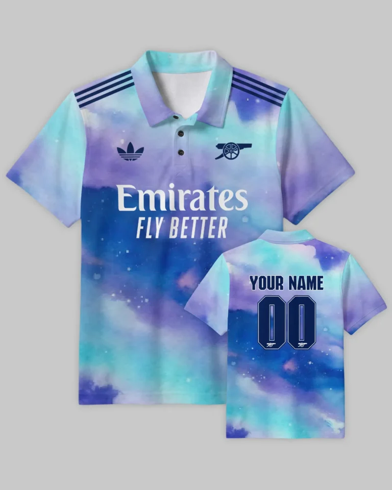 Arsenal Concept Kits Polo Shirt All Over Prints - Gift for Arsenal Fans QTVA3003ARS07-PL