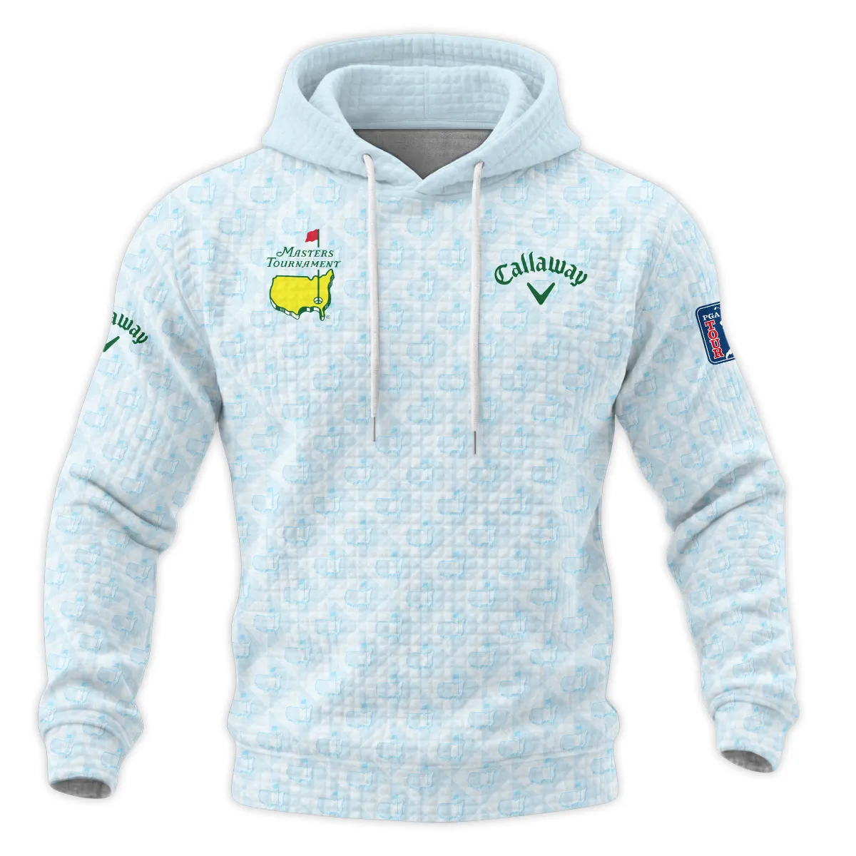 Callaway Masters Tournament Hoodie Quilted Waffle All Over Prints QTMT070326A2CLW-HQW