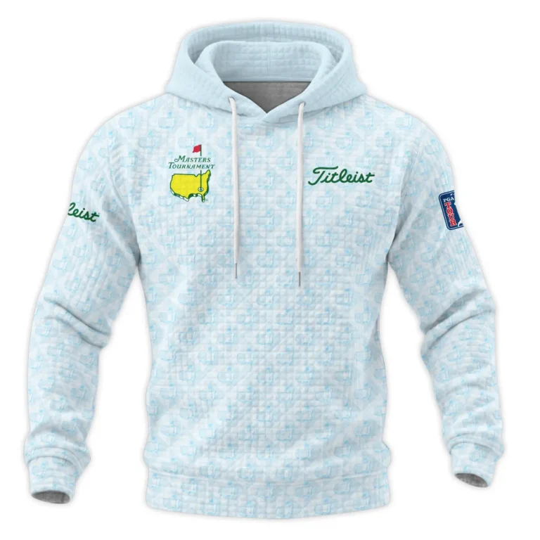 Masters Tournament Titleist Hoodie Quilted Waffle All Over Prints QTMT070326A2TL-HQW