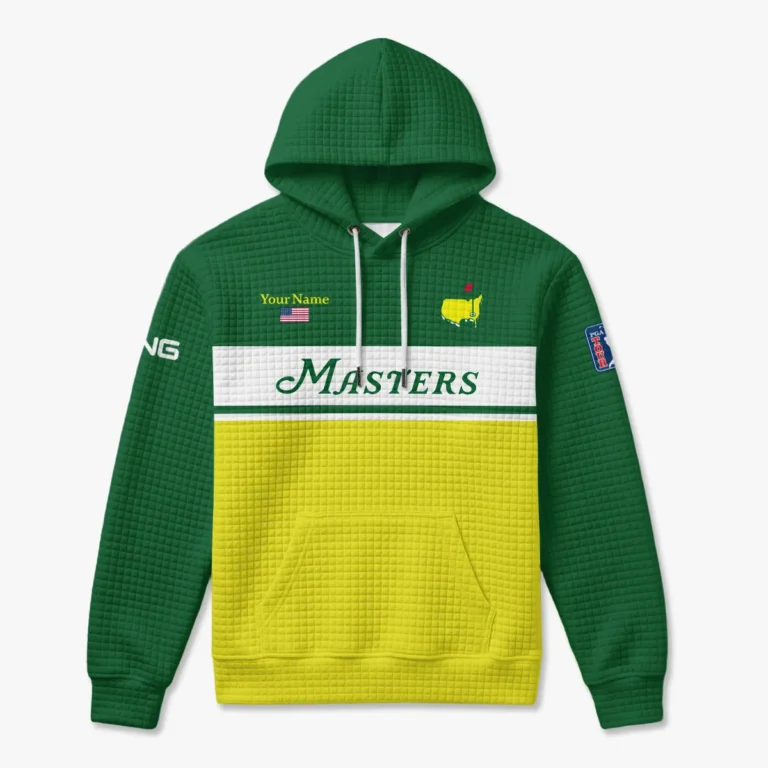 Ping Masters Tournament Hoodie Quilted Waffle All Over Prints QTMT100325A1PI-HQW
