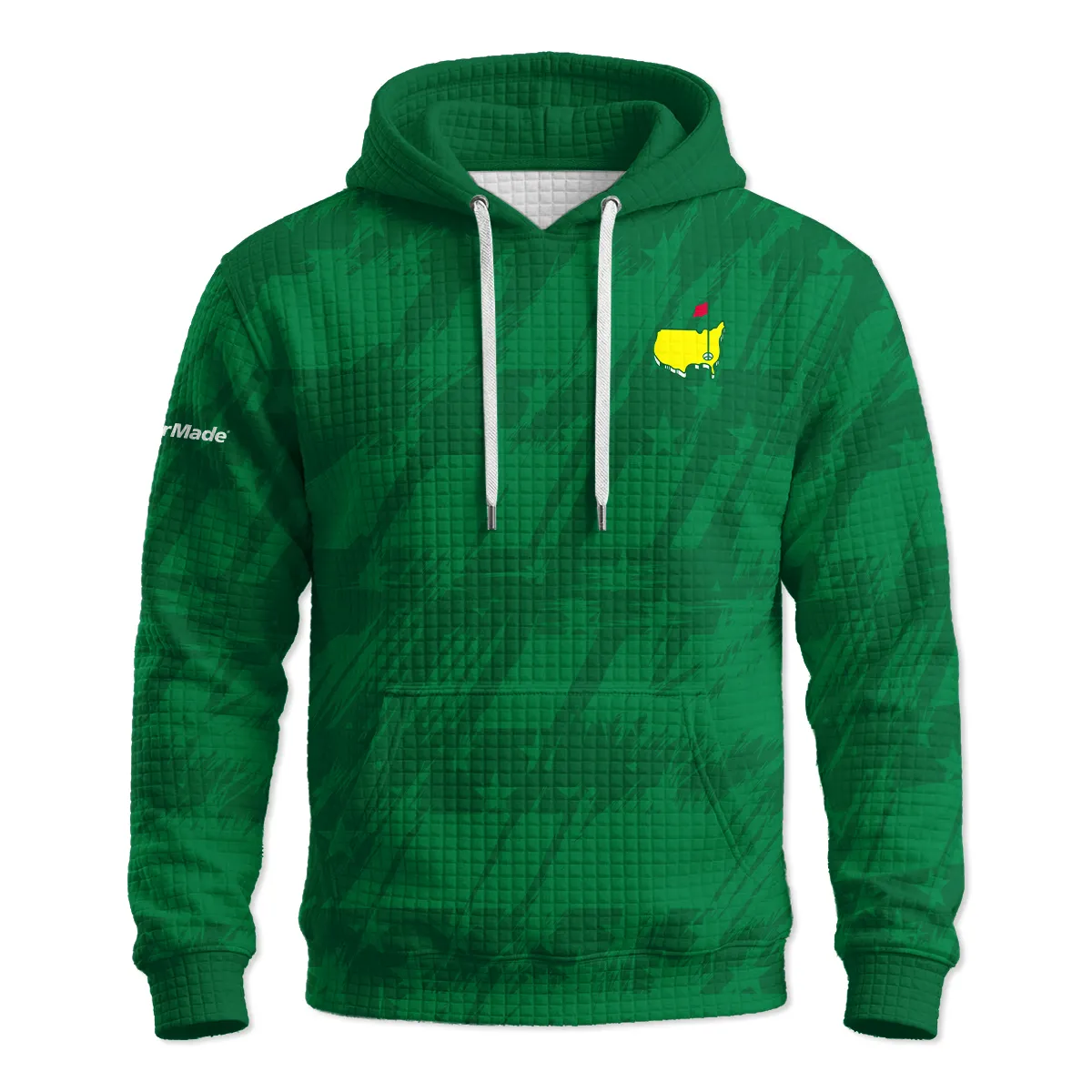 TaylorMade Masters Tournament Hoodie Quilted Waffle All Over Prints - Gift for Golf Fans QTMT240326A1TM-HQW - Image 2