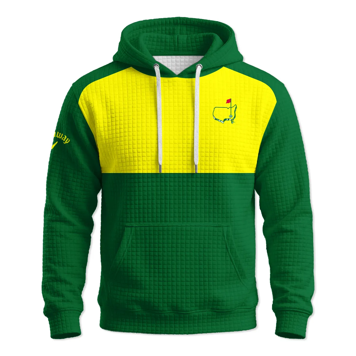 Callaway Masters Tournament Hoodie Quilted Waffle All Over Prints - Gift for Golf Fans QTMT250326A1CLWGR-HQW