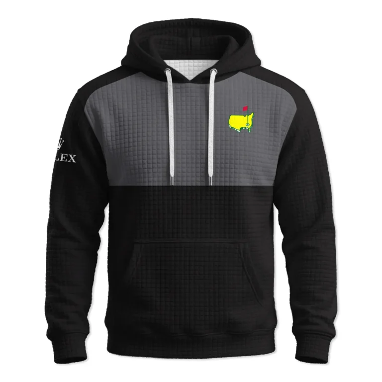 Rolex Masters Tournament Hoodie Quilted Waffle All Over Prints - Gift for Golf Fans QTMT250326A1ROXBLA-HQW