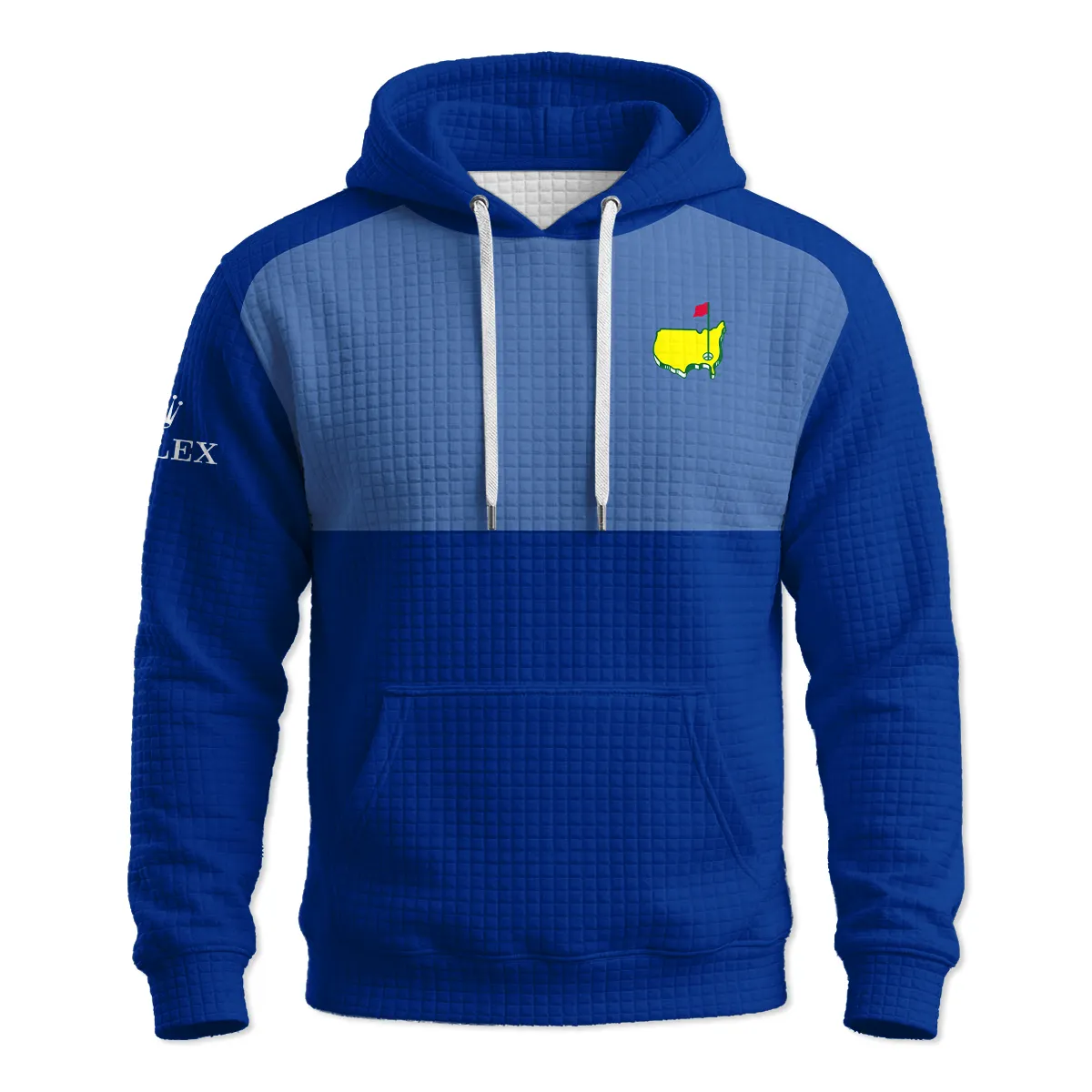 Rolex Masters Tournament Hoodie Quilted Waffle All Over Prints - Gift for Golf Fans QTMT250326A1ROXBLU-HQW