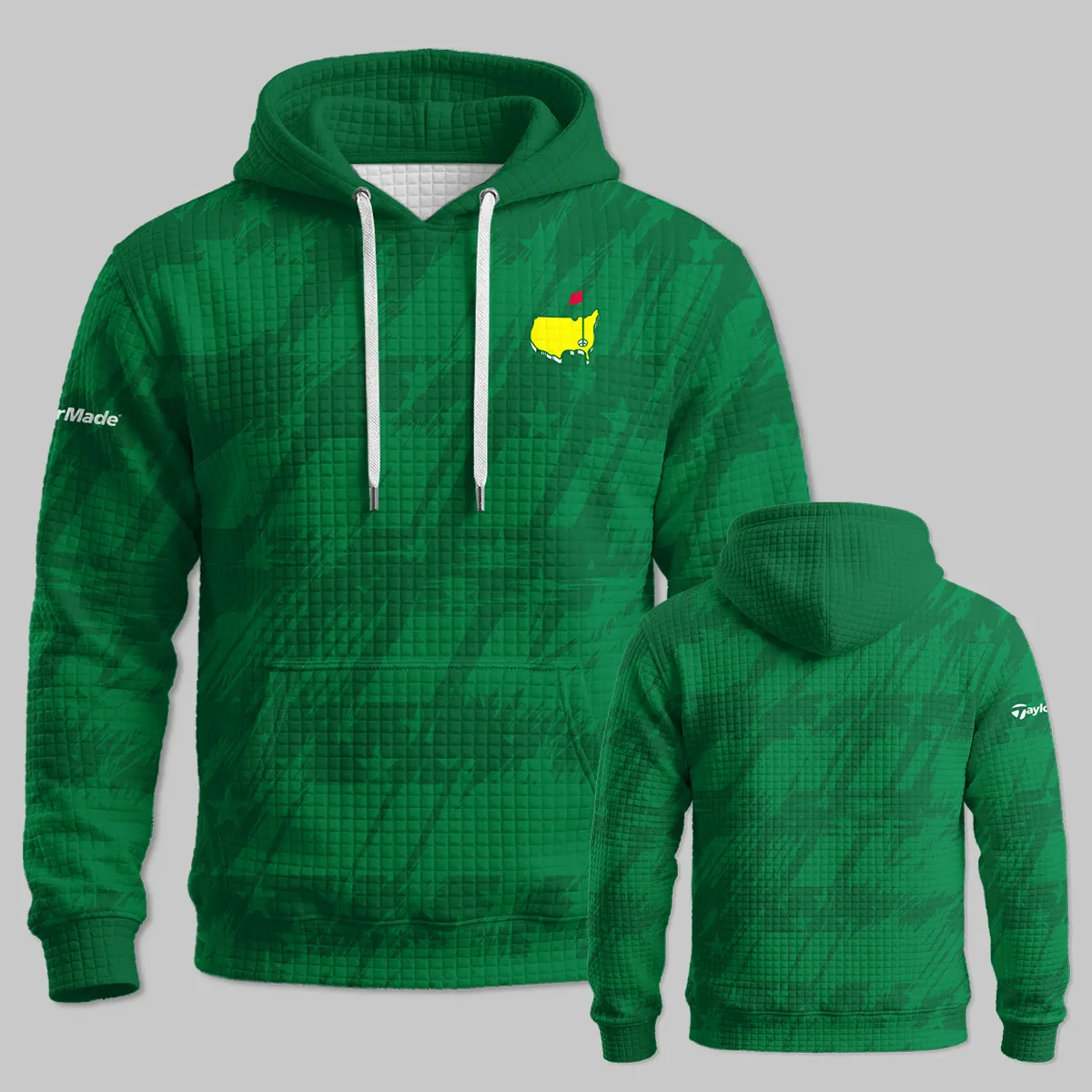 TaylorMade Masters Tournament Hoodie Quilted Waffle All Over Prints - Gift for Golf Fans QTMT240326A1TM-HQW