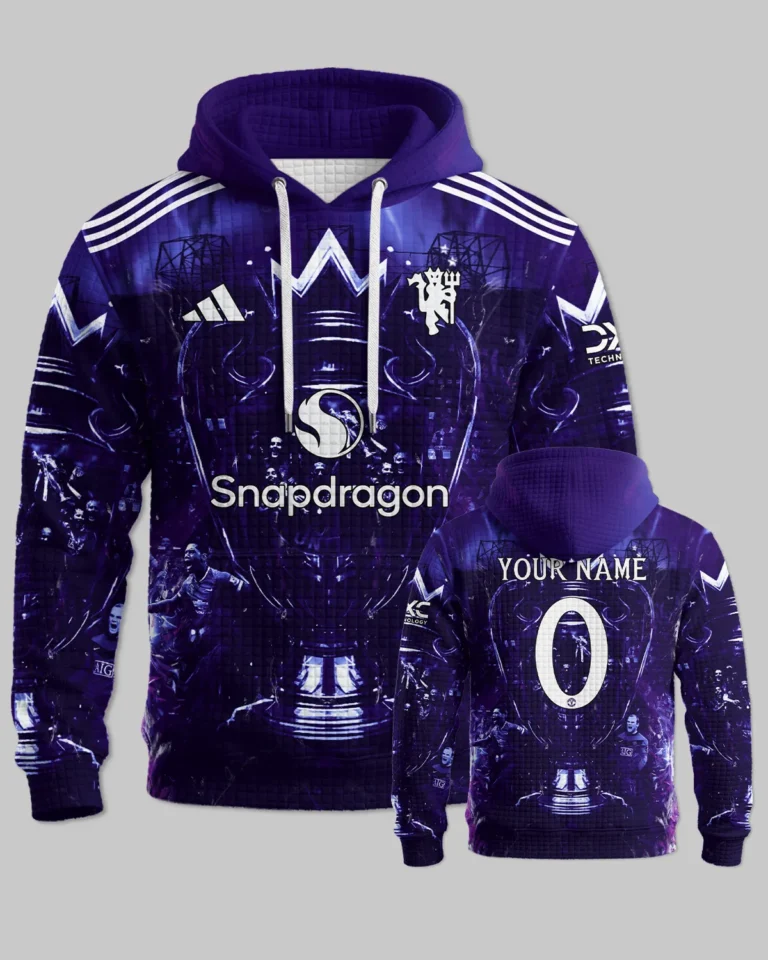 Manchester United Concept Kits Hoodie Quilted Waffle All Over Prints - Gift for Manchester United Fans QTMUN300326A1-HQW