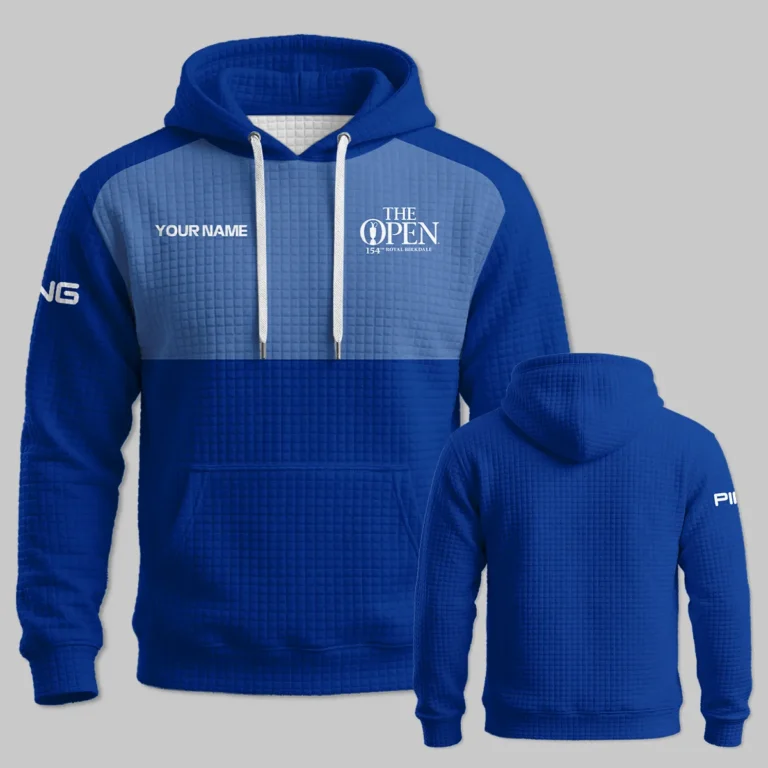 Ping The 154th Open at Royal Birkdale Hoodie Quilted Waffle All Over Prints - Gift for Golf Fans QTTOP240326A2BLUPI-HQW