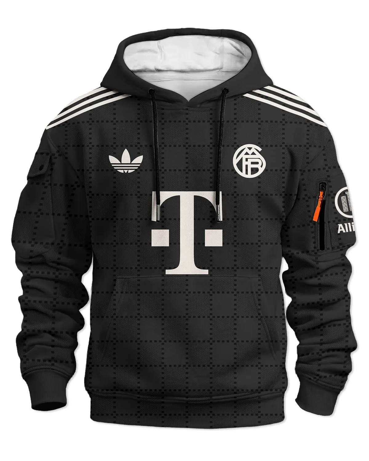 FC Bayern München Third Jersey 25/26 Cargo Hoodie All Over Prints - Gift for FC Bayern München Fans QTFCB310326A3-LGE - Image 2