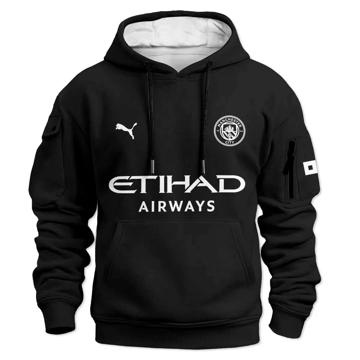 Manchester City 25/26 Away Kit Cargo Hoodie All Over Prints - Gift for Manchester City Fans QTVA1903MCI02-LGE - Image 2