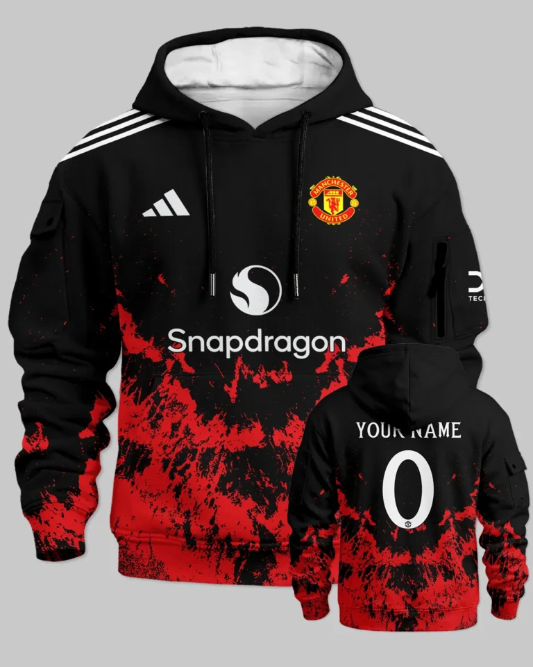 Manchester United Concept Kits Cargo Hoodie All Over Prints - Gift for Manchester United Fans QTMUN300326A2-LGE