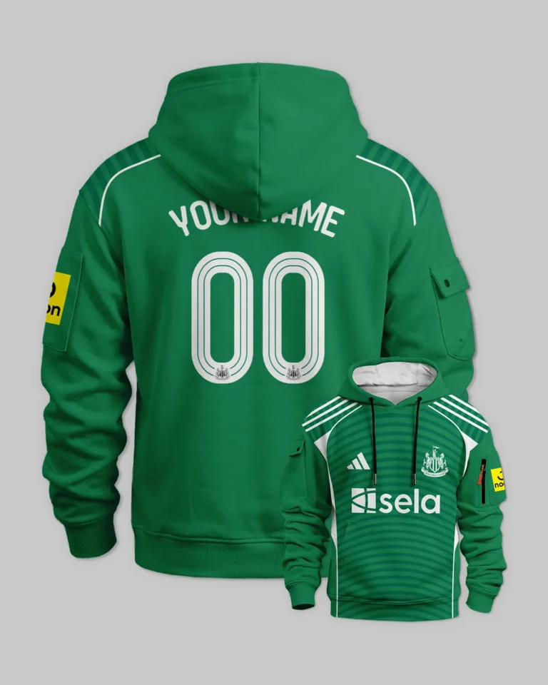 Newcastle United 25/26 Away Kit Cargo Hoodie All Over Prints - Gift for Newcastle United Fans QTVA2302NEW02-LGE