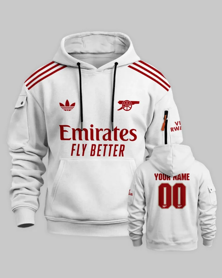 Arsenal Third Kit Cargo Hoodie All Over Prints - Gift for Arsenal Fans QTVA3003ARS06-LGE