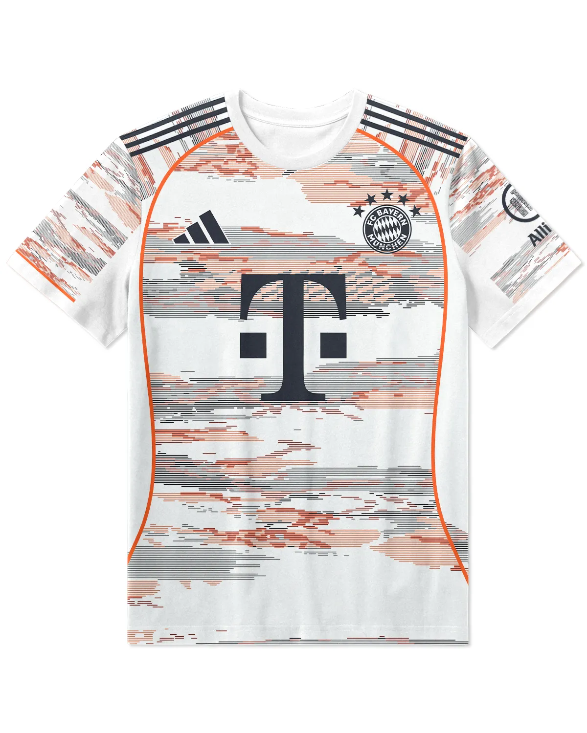 FC Bayern München Away Jersey 25/26 T-Shirt All Over Prints - Gift for FC Bayern München Fans QTFCB310326A2-TS - Image 2