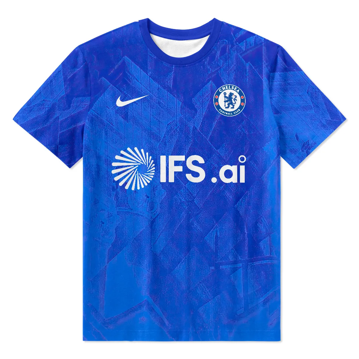 Chelsea 25/26 Home Kit T-Shirt All Over Prints - Gift for Chelsea Fans QTVA1903CHE02-TS - Image 2