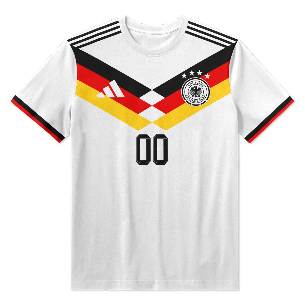 Germany 25/26 Home Kit T-Shirt All Over Prints - Gift for Germany Fans QTVA2003GER1-TS - Image 2
