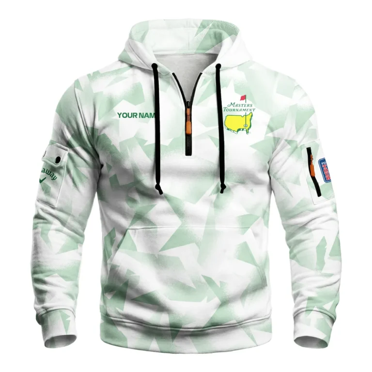 Callaway Masters Tournament Zip Neck Hoodie All Over Prints QTMT030225A3CLW-ZLU