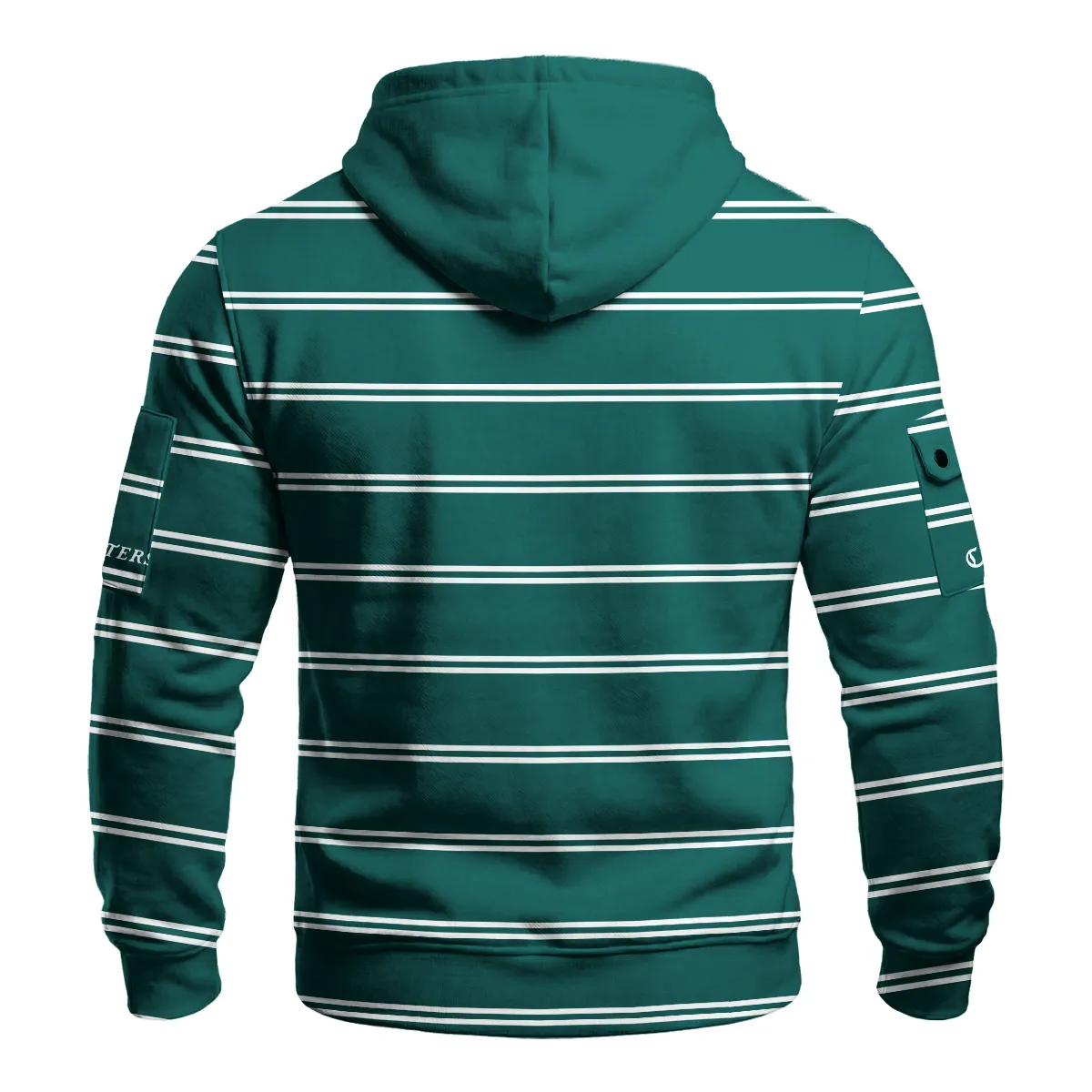 Callaway Masters Tournament Zip Neck Hoodie All Over Prints QTMT030225A2CLW-ZLU - Image 2