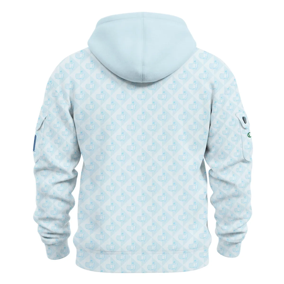 Callaway Masters Tournament Zip Neck Hoodie All Over Prints QTMT070326A2CLW-ZLU - Image 2