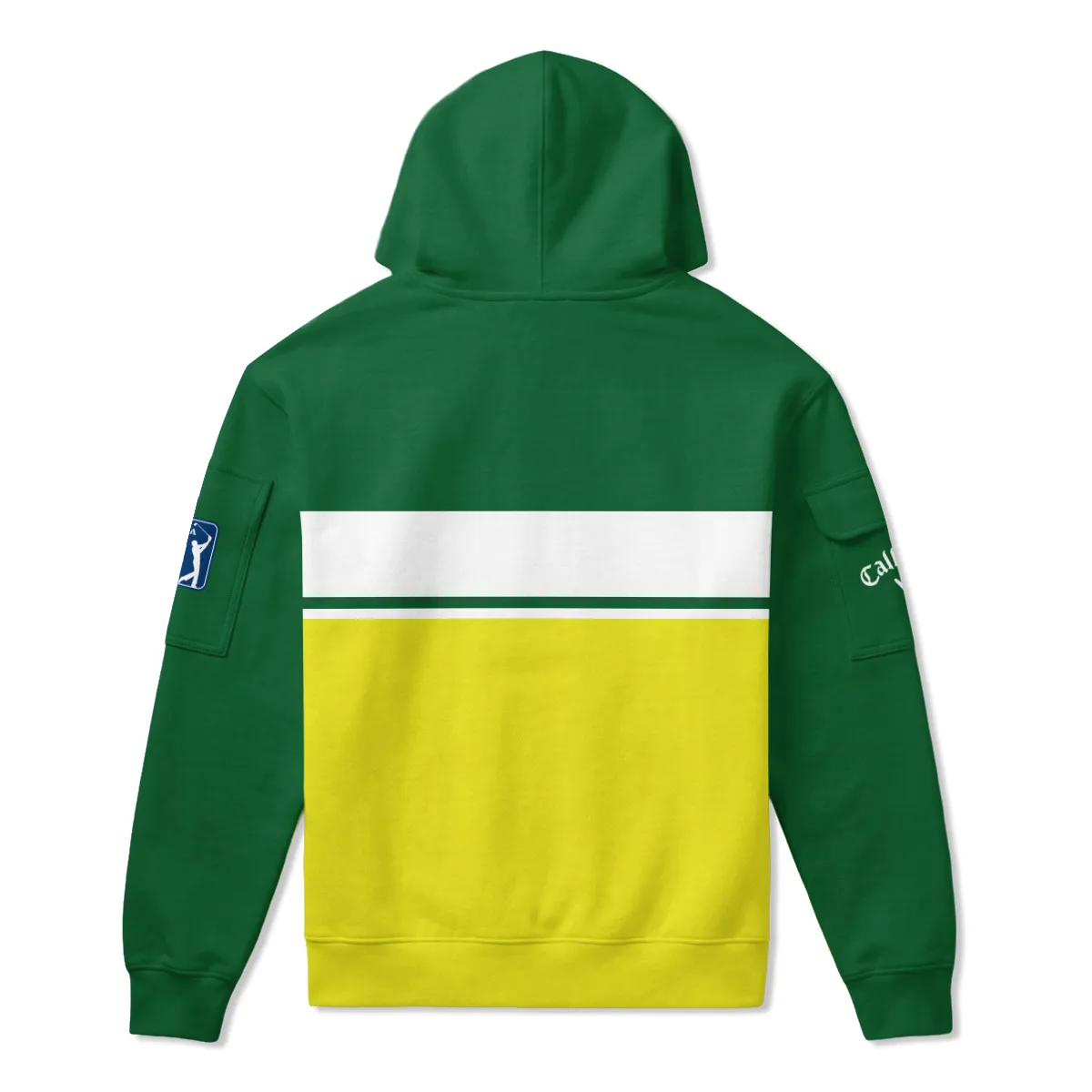 Callaway Masters Tournament Zip Neck Hoodie All Over Prints QTMT100325A1CLW-ZLU - Image 2
