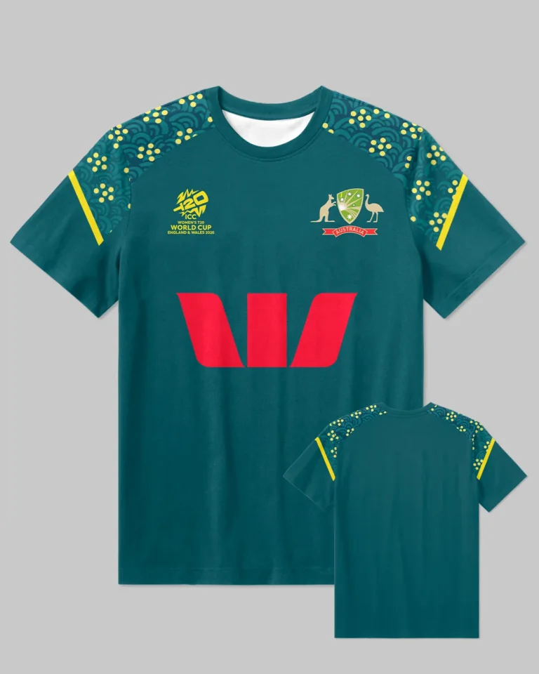 Cricket Australia 2026 Women's T20 World Cup T-Shirt All Over Prints - Gift for Australia Fans QTCK300326AA5-TS