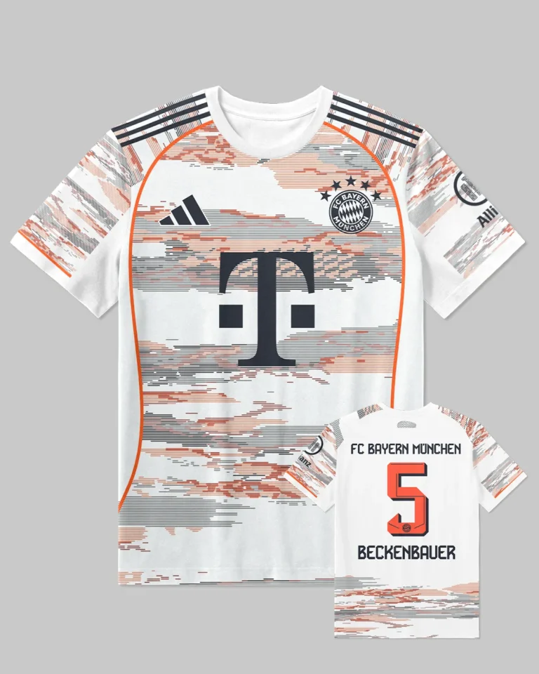 FC Bayern München Away Jersey 25/26 T-Shirt All Over Prints - Gift for FC Bayern München Fans QTFCB310326A2-TS