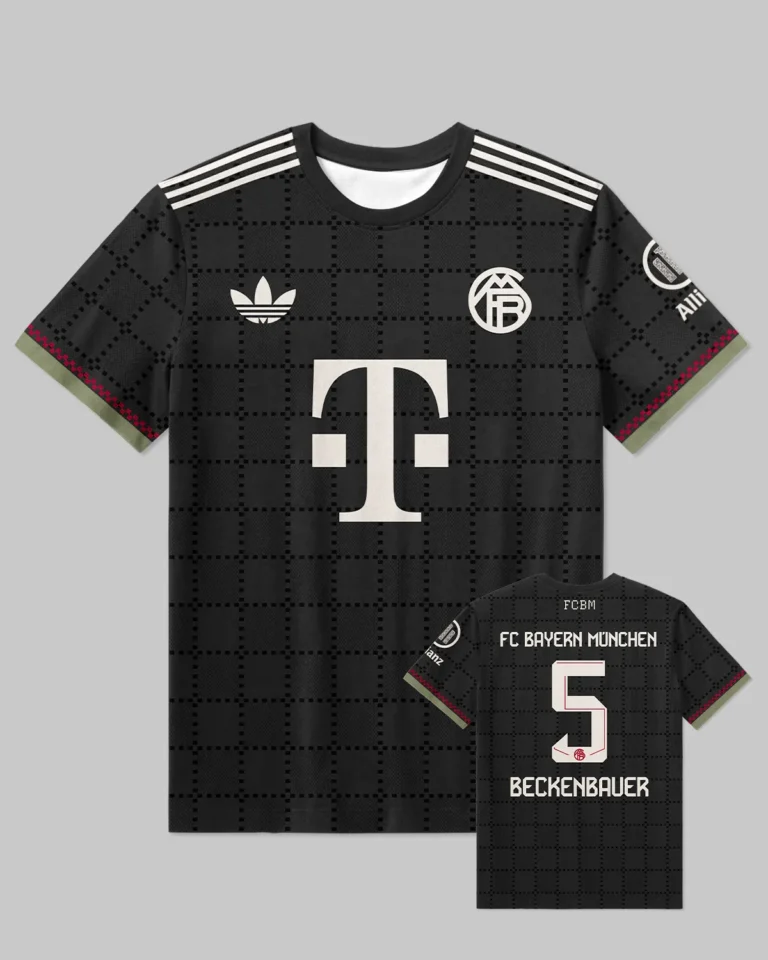 FC Bayern München Third Jersey 25/26 T-Shirt All Over Prints - Gift for FC Bayern München Fans QTFCB310326A3-TS