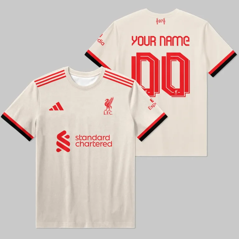 Liverpool 25/26 Away Kit T-Shirt All Over Prints - Gift for Liverpool Fans QTLIV190326A2-TS