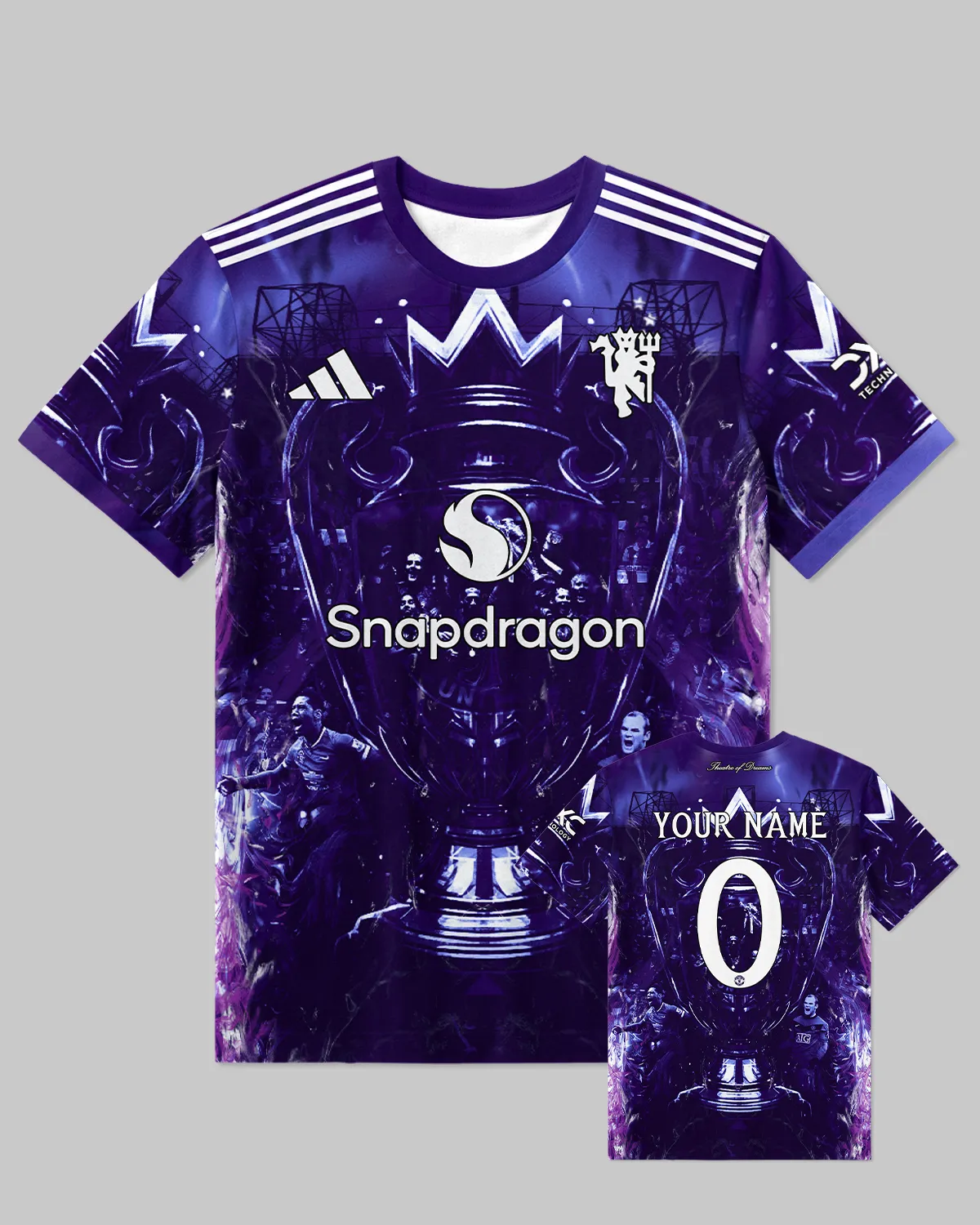 Manchester United Concept Kits T-Shirt All Over Prints - Gift for Manchester United Fans QTMUN300326A1-TS