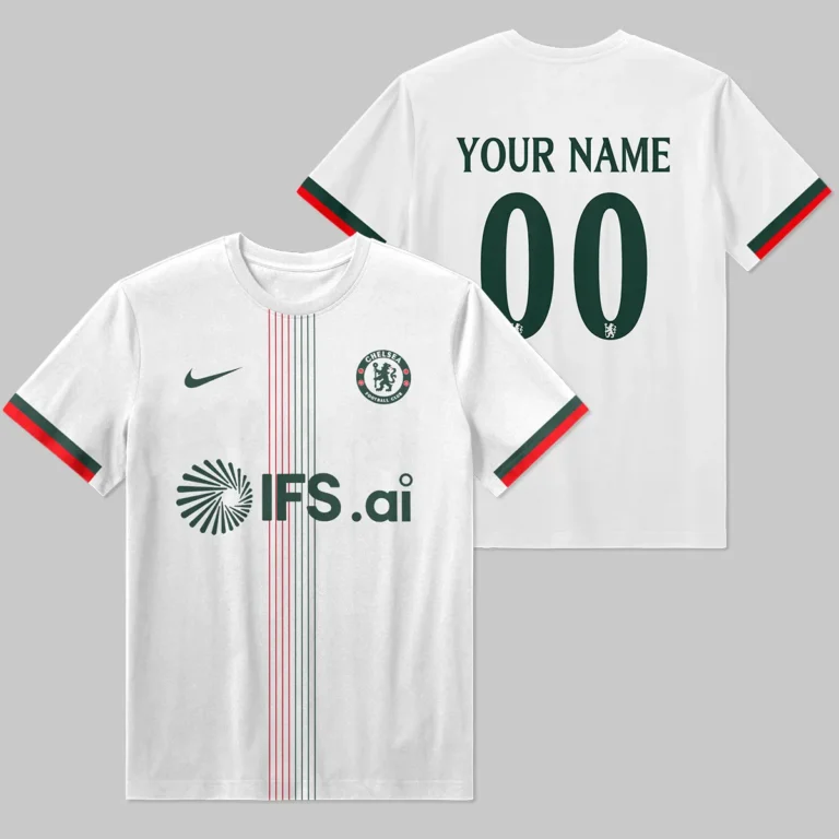 Chelsea 25/26 Away Kit T-Shirt All Over Prints - Gift for Chelsea Fans QTVA1903CHE01-TS