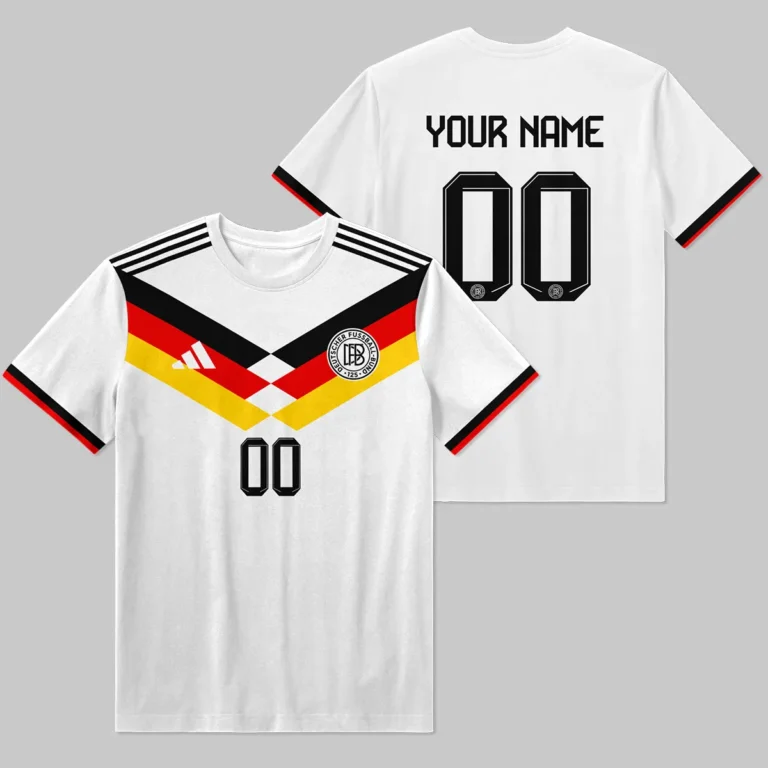 Germany 25/26 Home Kit T-Shirt All Over Prints - Gift for Germany Fans QTVA2003GER2-TS