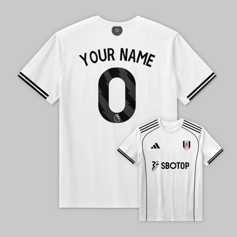 Fulham 25/26 Home Kit T-Shirt All Over Prints - Gift for Fulham Fans QTVA2302FUL01-TS