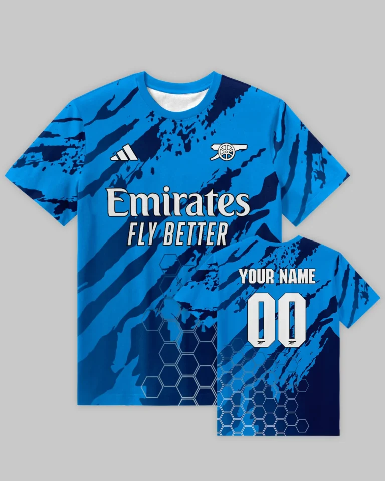 Arsenal Concept Kits T-Shirt All Over Prints - Gift for Arsenal Fans QTVA3003ARS03-TS