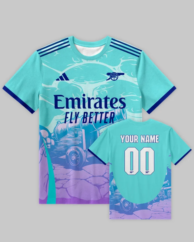 Arsenal Concept Kits T-Shirt All Over Prints - Gift for Arsenal Fans QTVA3003ARS04-TS