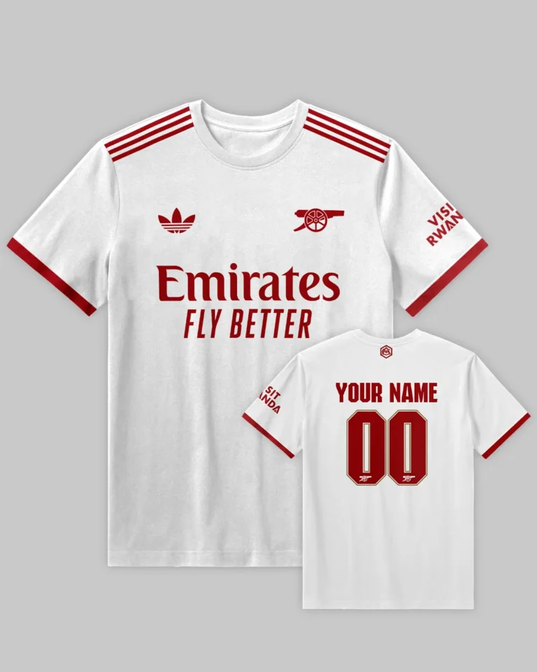 Arsenal Third Kit T-Shirt All Over Prints - Gift for Arsenal Fans QTVA3003ARS06-TS