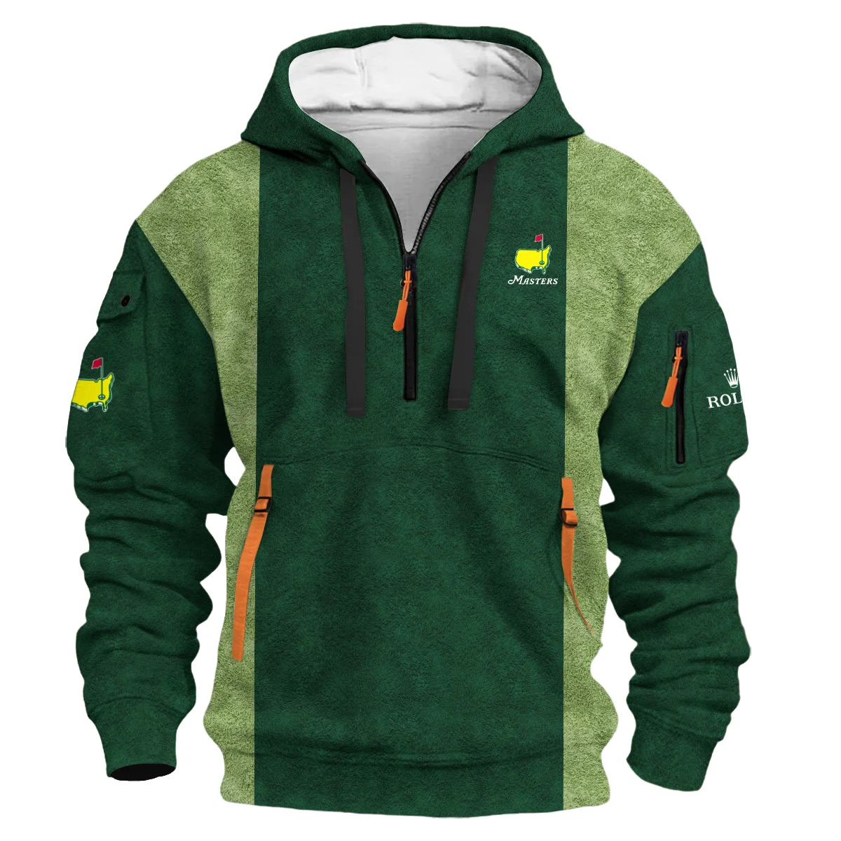 Masters Tournament x Rolex Hoodie Half Zipper BLF7326A1HDF