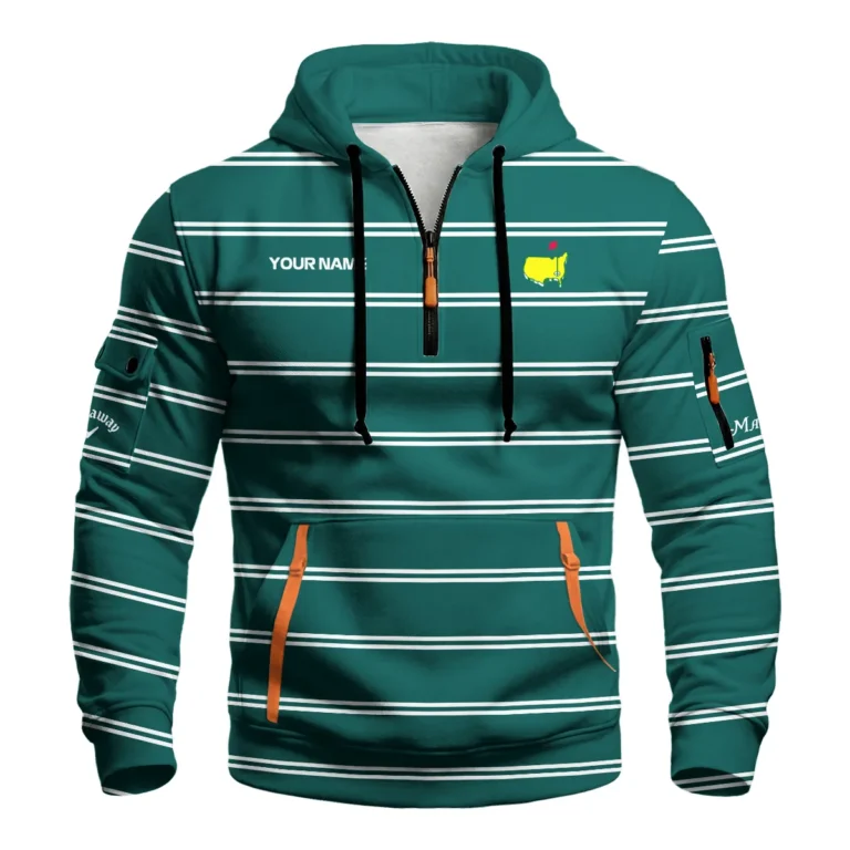 Callaway Masters Tournament Hoodie Half Zipper All Over Prints QTMT030225A2CLW-HDF