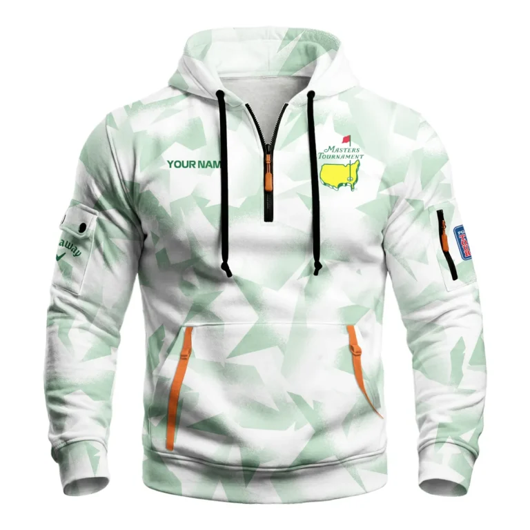 Callaway Masters Tournament Hoodie Half Zipper All Over Prints QTMT030225A3CLW-HDF