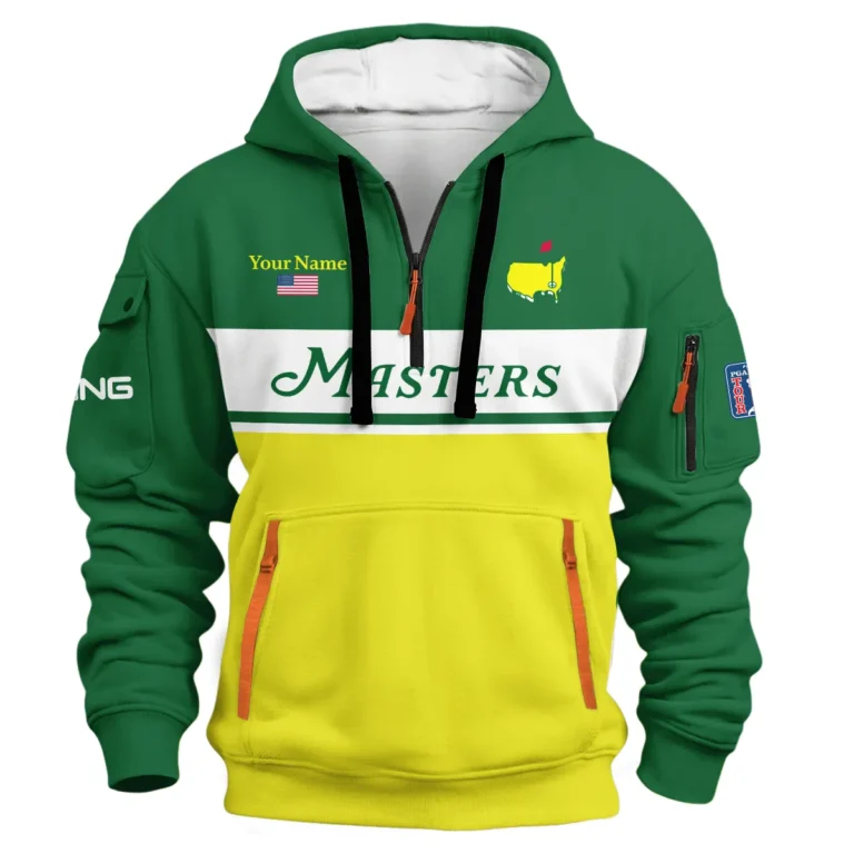 Ping Masters Tournament Hoodie Half Zipper All Over Prints QTMT100325A1PI-HDF