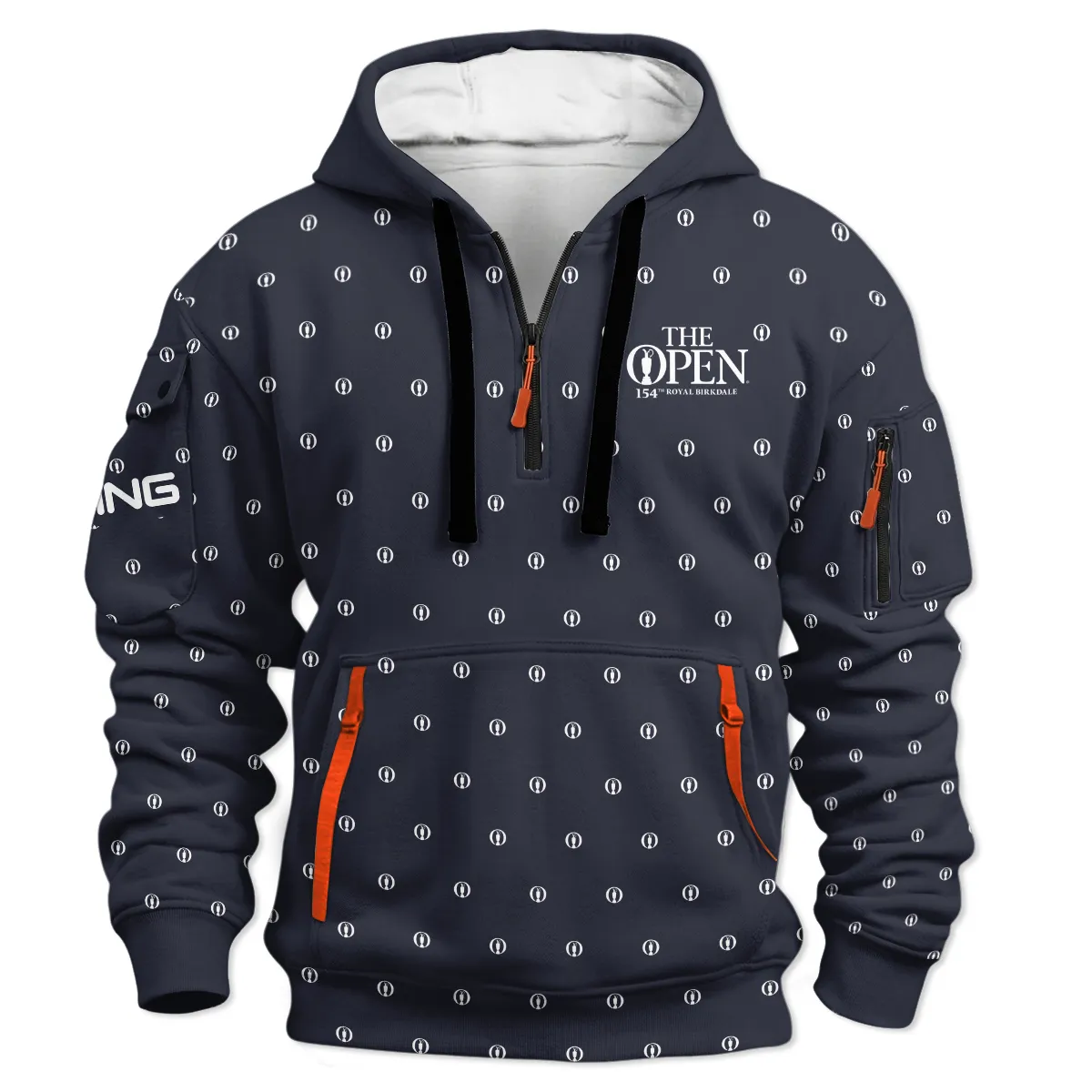 Ping The 154th Open at Royal Birkdale Hoodie Half Zipper All Over Prints - Gift for Golf Fans QTTOP240326A1PI-HDF - Image 2