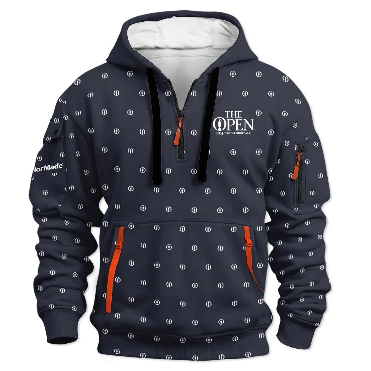 TaylorMade The 154th Open at Royal Birkdale Hoodie Half Zipper All Over Prints - Gift for Golf Fans QTTOP240326A1TM-HDF - Image 2