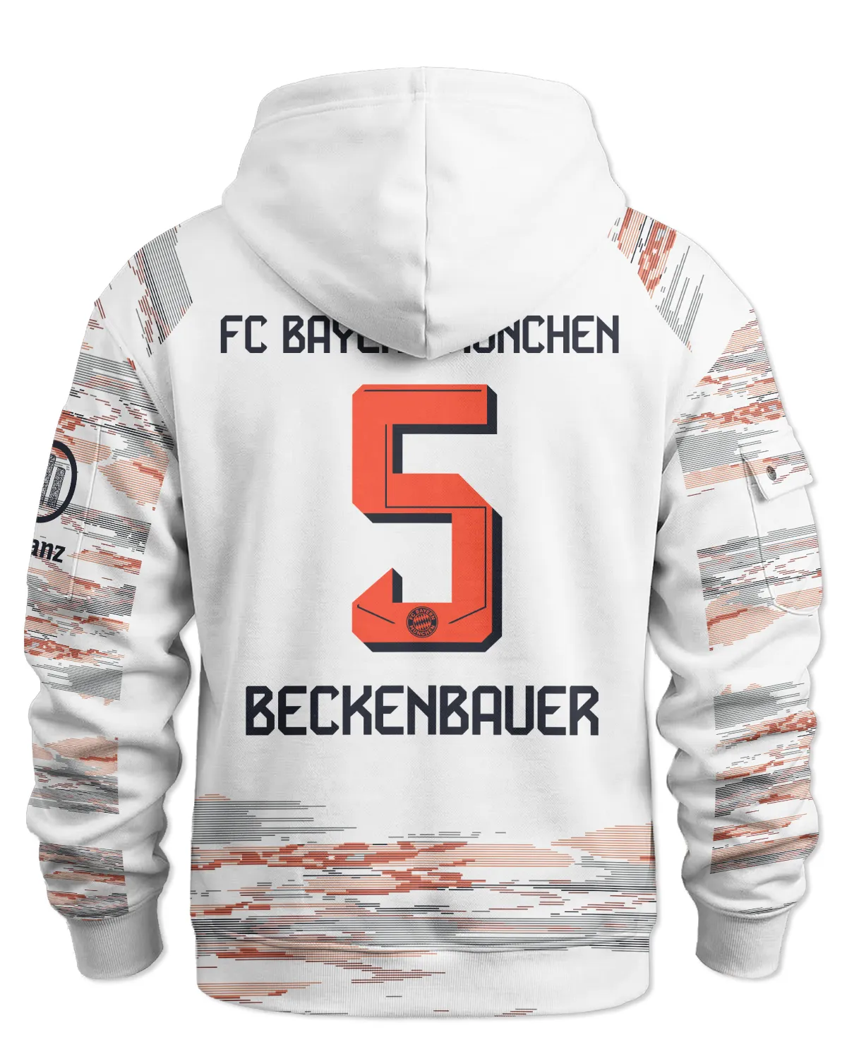 FC Bayern München Away Jersey 25/26 Hoodie Half Zipper All Over Prints - Gift for FC Bayern München Fans QTFCB310326A2-HDF - Image 3
