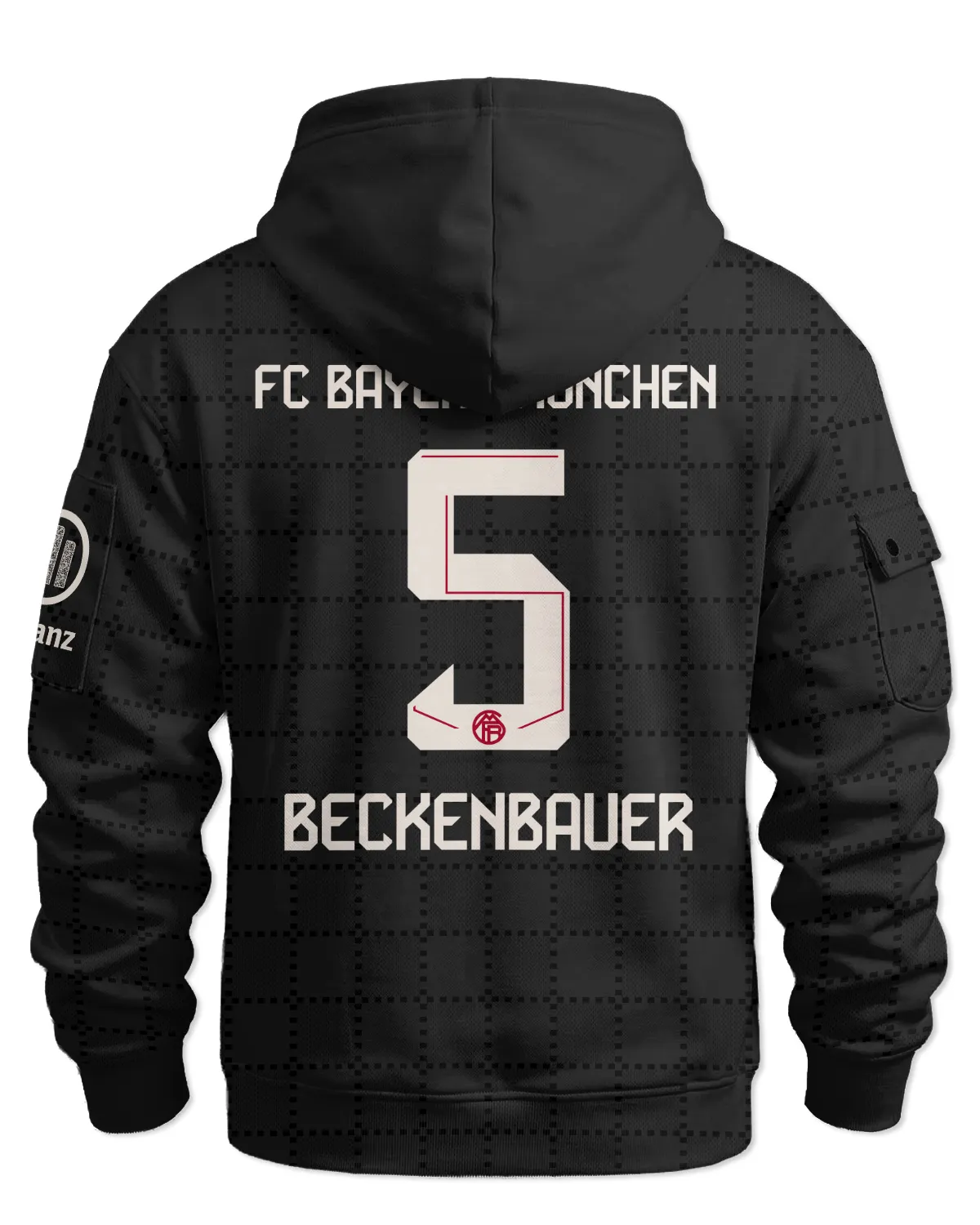 FC Bayern München Third Jersey 25/26 Hoodie Half Zipper All Over Prints - Gift for FC Bayern München Fans QTFCB310326A3-HDF - Image 3