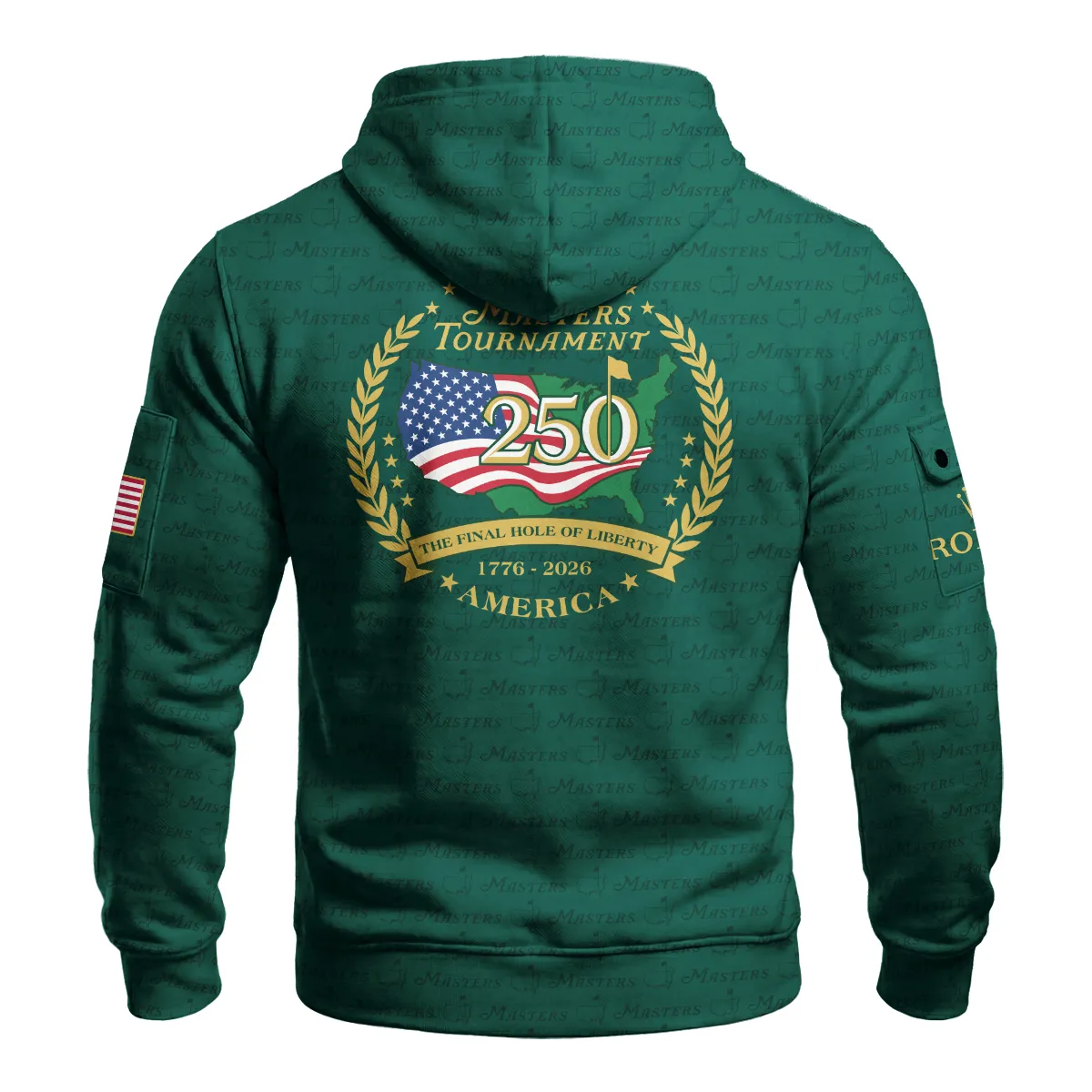 Rolex Masters Tournament America 250 Anniversary Hoodie Half Zipper QTMT040325A1ROX-HDF - Image 2