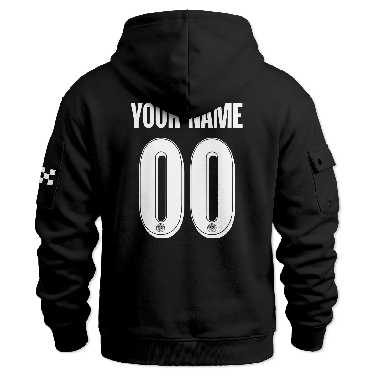 Manchester City 25/26 Away Kit Hoodie Half Zipper All Over Prints - Gift for Manchester City Fans QTVA1903MCI02-HDF - Image 3