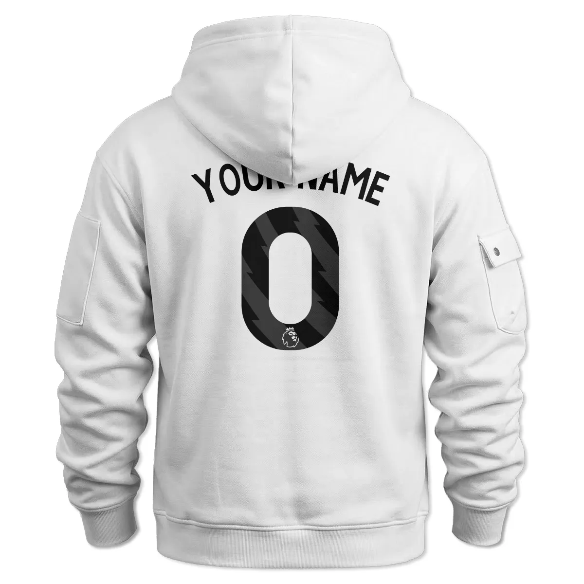 Fulham 25/26 Home Kit Hoodie Half Zipper All Over Prints - Gift for Fulham Fans QTVA2302FUL01-HDF - Image 3