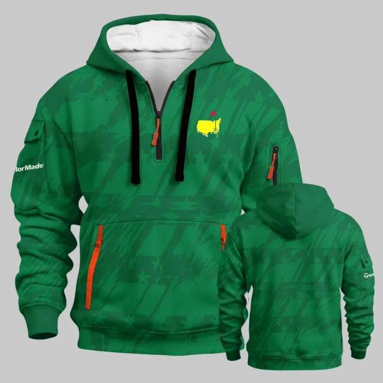 TaylorMade Masters Tournament Hoodie Half Zipper All Over Prints - Gift for Golf Fans QTMT240326A1TM-HDF