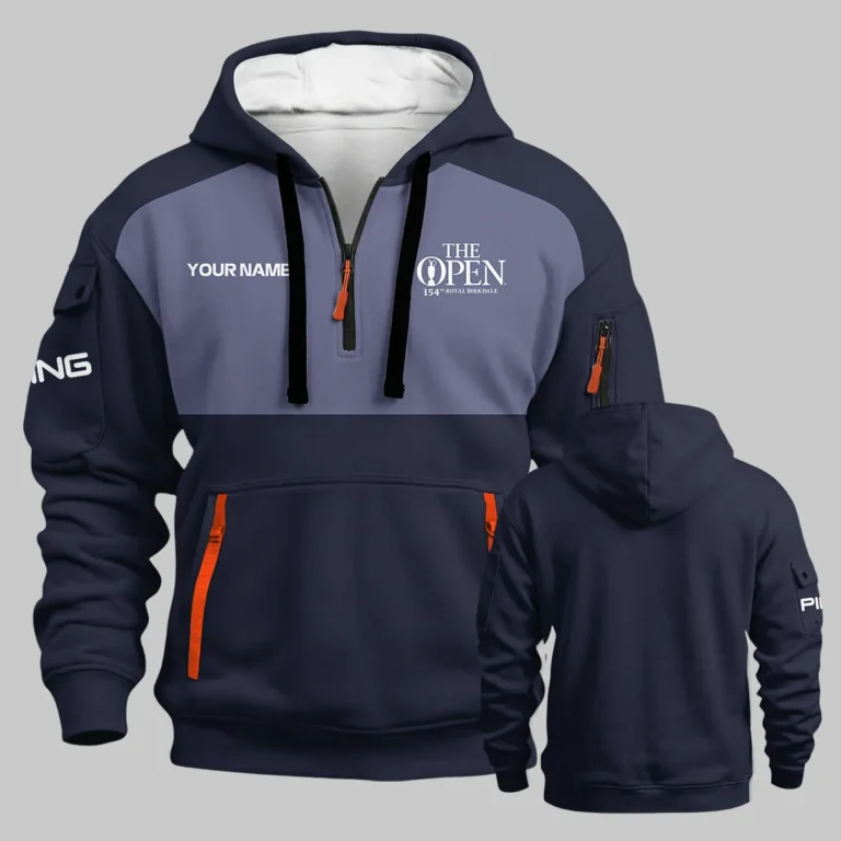 Ping The 154th Open at Royal Birkdale Hoodie Half Zipper All Over Prints - Gift for Golf Fans QTTOP240326A2NVPI-HDF